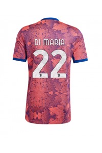 Fotbalové Dres Juventus Angel Di Maria #22 Dámské Třetí Oblečení 2022-23 Krátký Rukáv